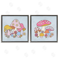 Victoria Barnes | Groovy Floral Mushrooms