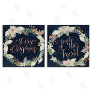 Grace Popp | Merry Christmas Joy Wreath