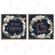 Grace Popp | Merry Christmas Joy Wreath