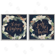 Grace Popp | Merry Christmas Joy Wreath