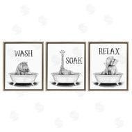 Rachel Nieman | Wash Soak Relax Jungle Animals