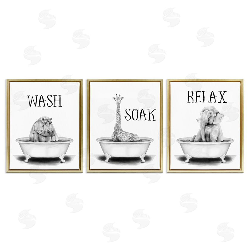 Rachel Nieman | Wash Soak Relax Jungle Animals