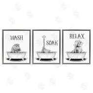 Rachel Nieman | Wash Soak Relax Jungle Animals