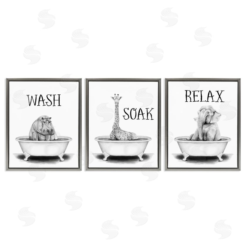 Rachel Nieman | Wash Soak Relax Jungle Animals