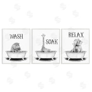 Rachel Nieman | Wash Soak Relax Jungle Animals