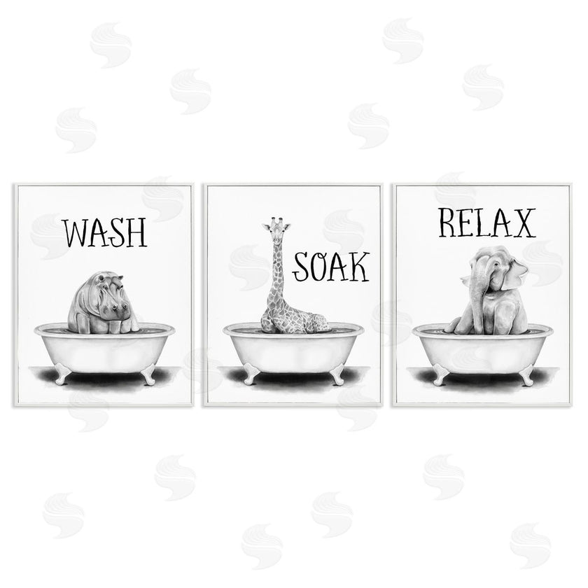 Rachel Nieman | Wash Soak Relax Jungle Animals