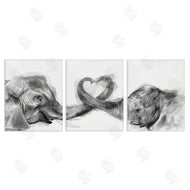 Stupell Studio | Elephant Trunk Heart Shape