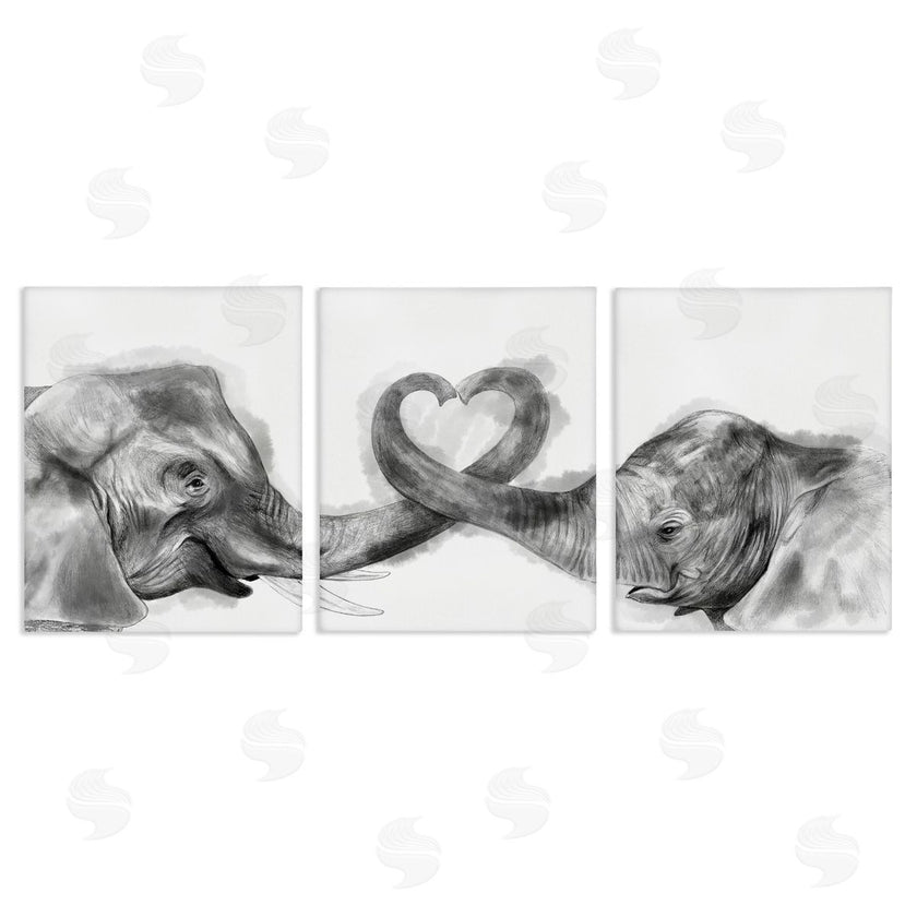 Stupell Studio | Elephant Trunk Heart Shape