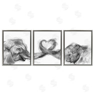 Stupell Studio | Elephant Trunk Heart Shape
