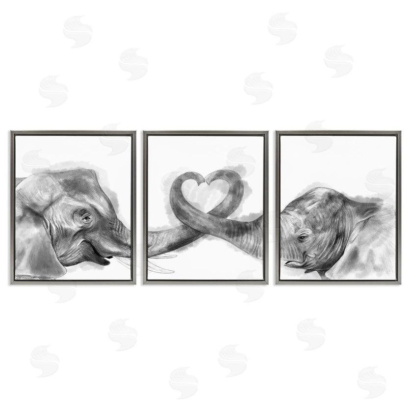 Stupell Studio | Elephant Trunk Heart Shape