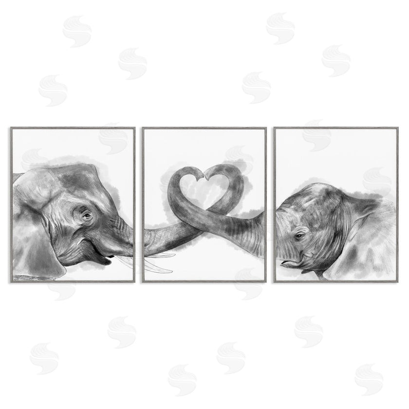 Stupell Studio | Elephant Trunk Heart Shape