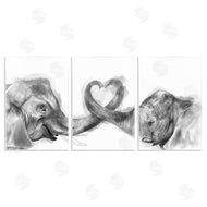 Stupell Studio | Elephant Trunk Heart Shape