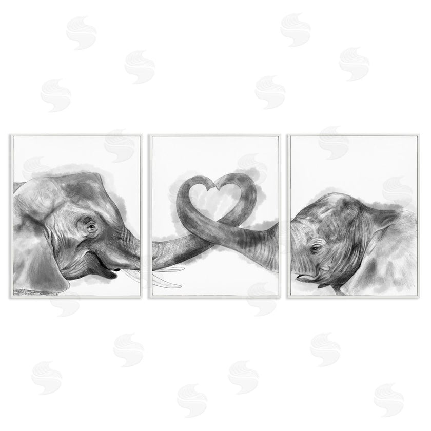 Stupell Studio | Elephant Trunk Heart Shape