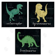 Stupell Studio | Dinosaur Facts Chalk Inspired Design