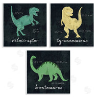 Stupell Studio | Dinosaur Facts Chalk Inspired Design