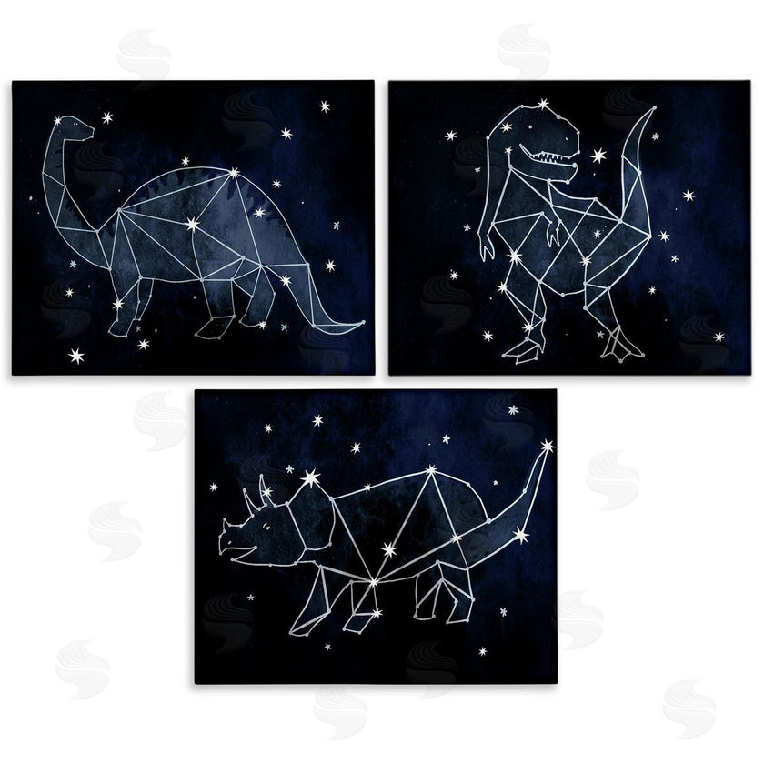 Stupell Studio | Night Sky Dinosaur Constellations