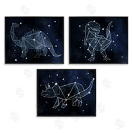 Stupell Studio | Night Sky Dinosaur Constellations