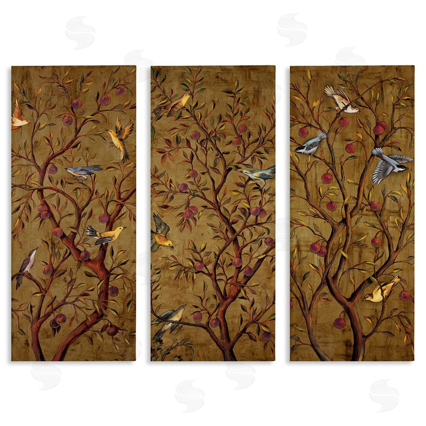 Rodolfo Jimenez | Regal Plum Tree with Perched Birds