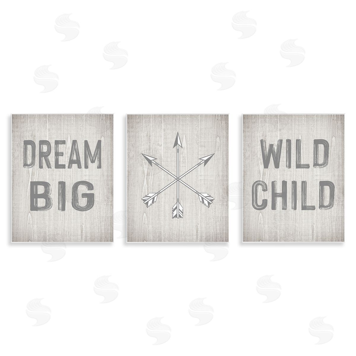 Dream Big Boho Arrows Wood Plaque Wall Art, Home Decor by Ashley Calhoun