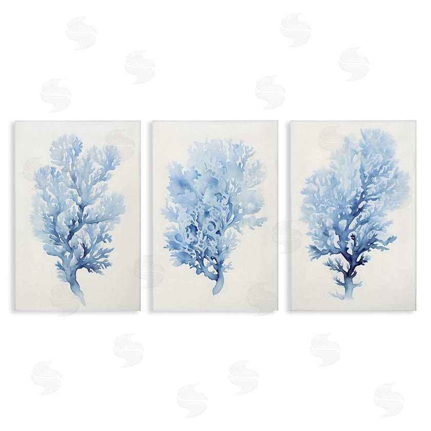 Petal Prints Design | Indigo Coral Watercolors
