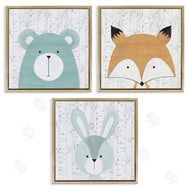 Kim Allen | Whimsical Woodland Nursery Animals