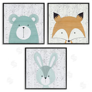 Kim Allen | Whimsical Woodland Nursery Animals