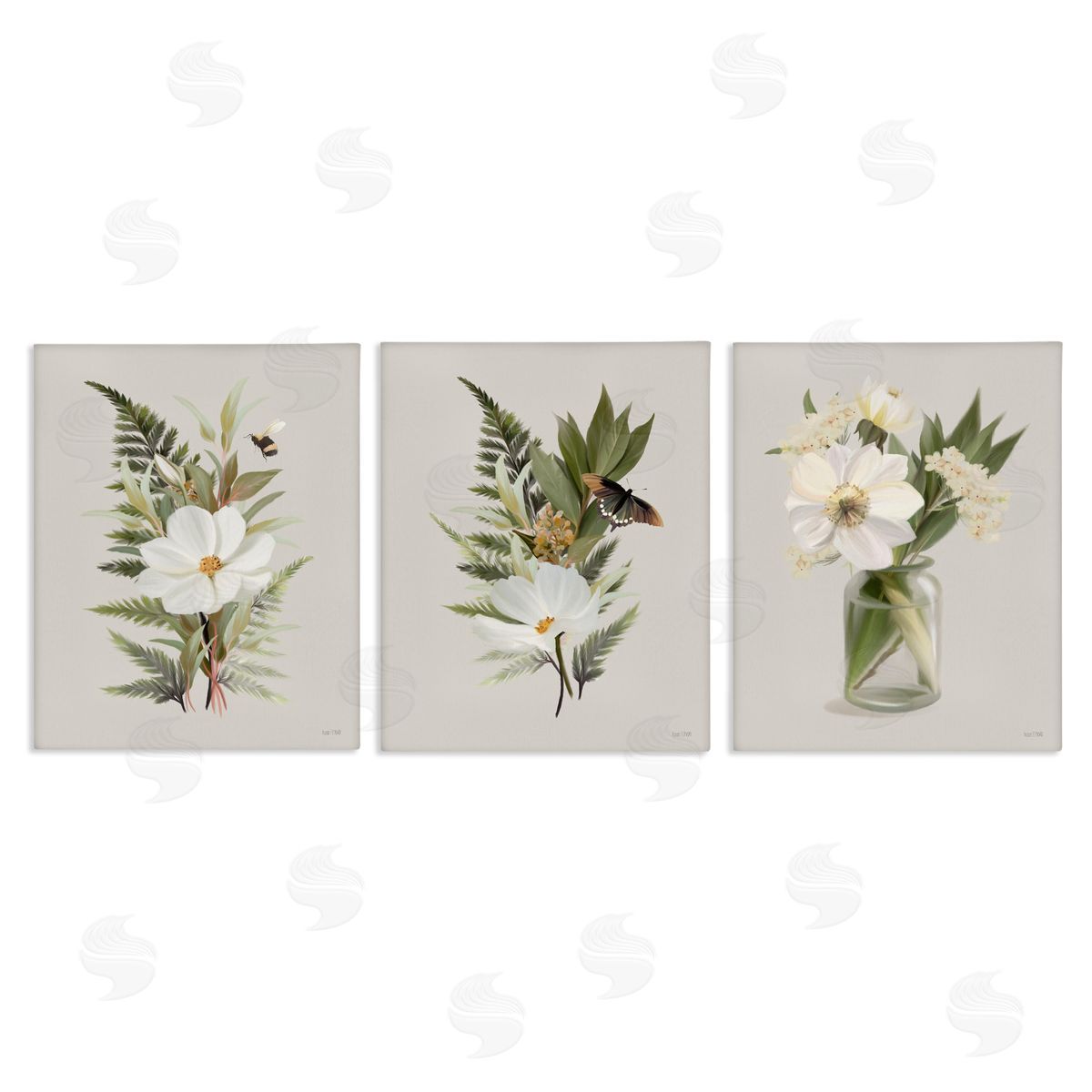 Country Magnolia Bundles Canvas Wall Art, Home Decor by House Fenway