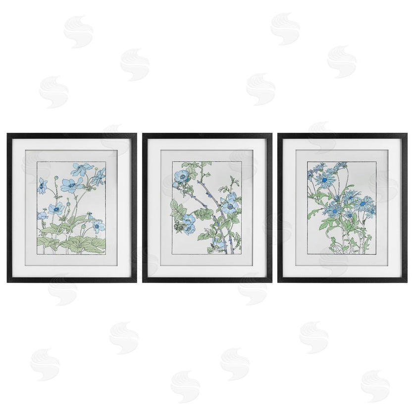 CAD Designs | Wild Blooms with Detailed Outlines