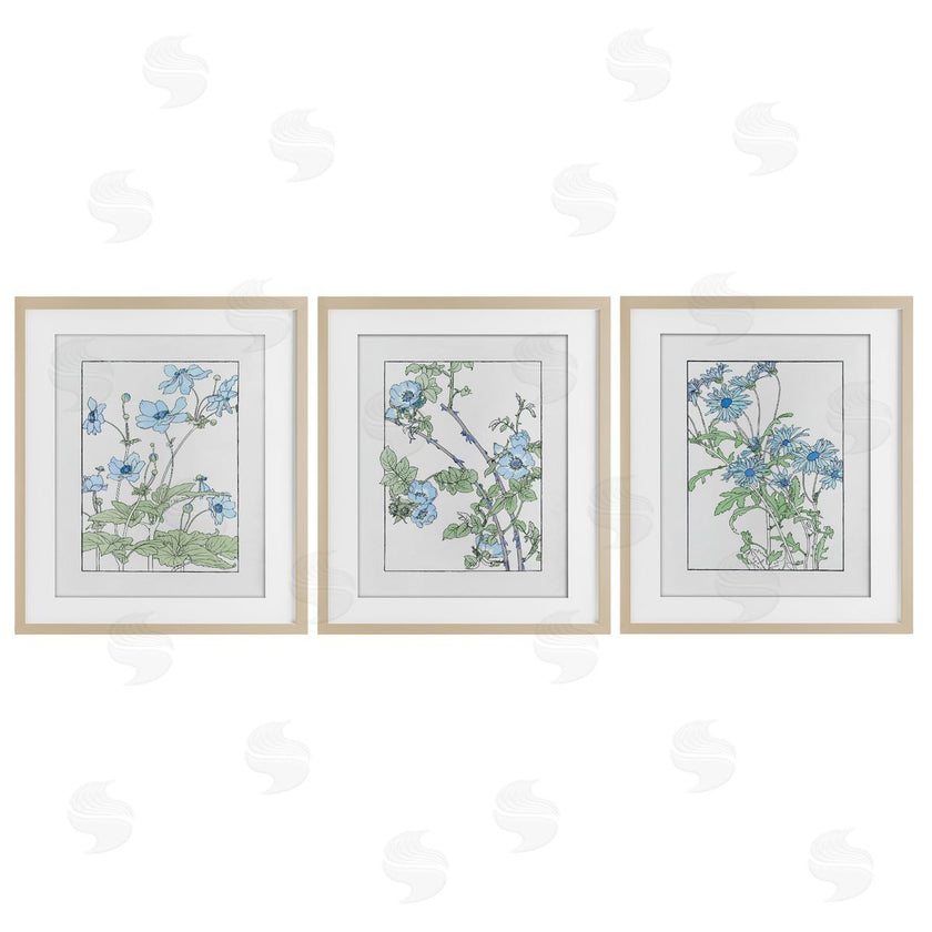 CAD Designs | Wild Blooms with Detailed Outlines