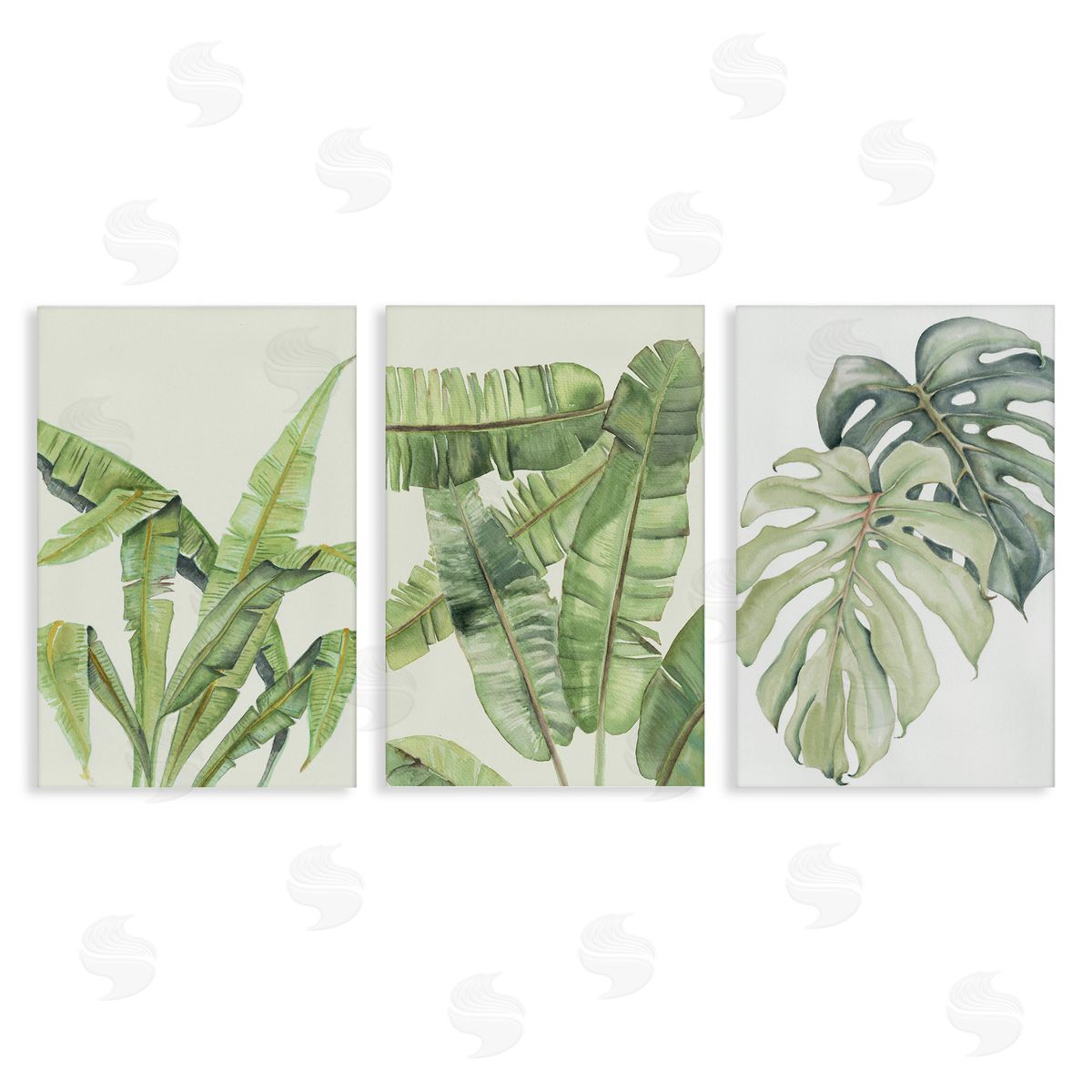 Errico & Slyp Tropical Leaves Collection Canvas Wall Art Print