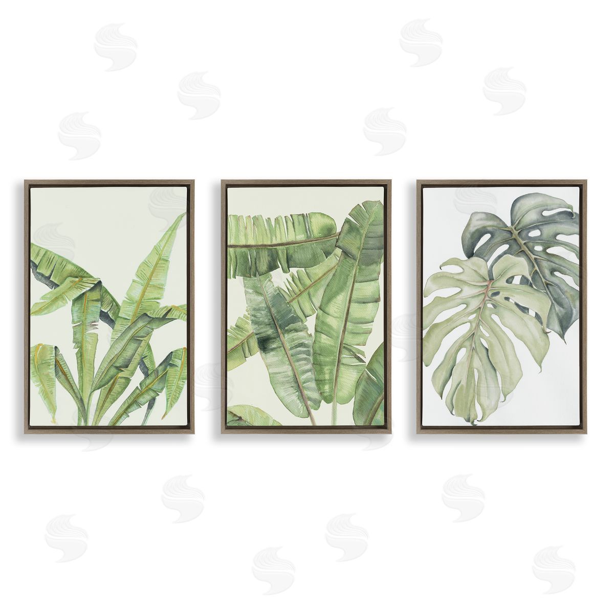 Errico & Slyp Tropical Leaves Collection Canvas Wall Art Print