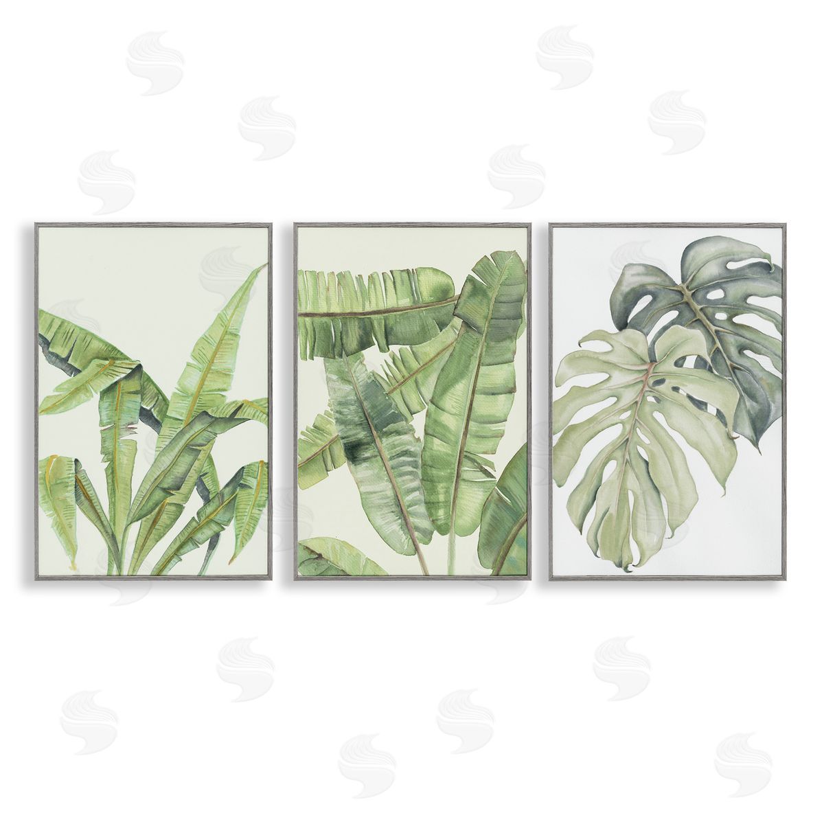 Errico & Slyp Tropical Leaves Collection Canvas Wall Art Print