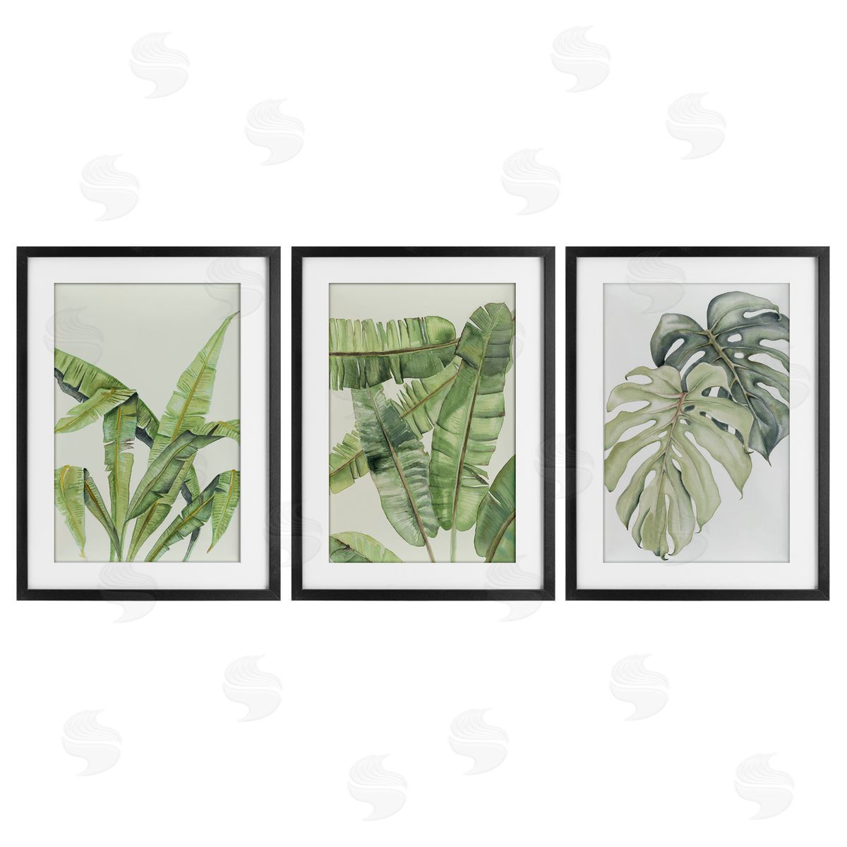 Errico & Slyp Tropical Leaves Collection Canvas Wall Art Print