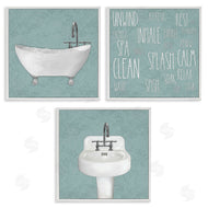 Matthew Piotrowicz | Simple Bubble Bath Typography