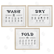 Lettered and Lined | Wash Dry Fold Practical Charts