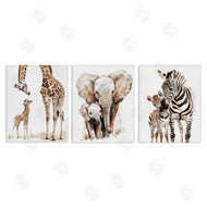 Ramona Murdock | Jungle Animal Babies with Mothers