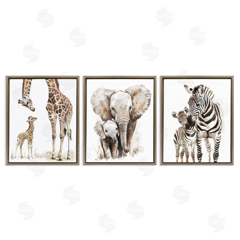 Ramona Murdock | Jungle Animal Babies with Mothers