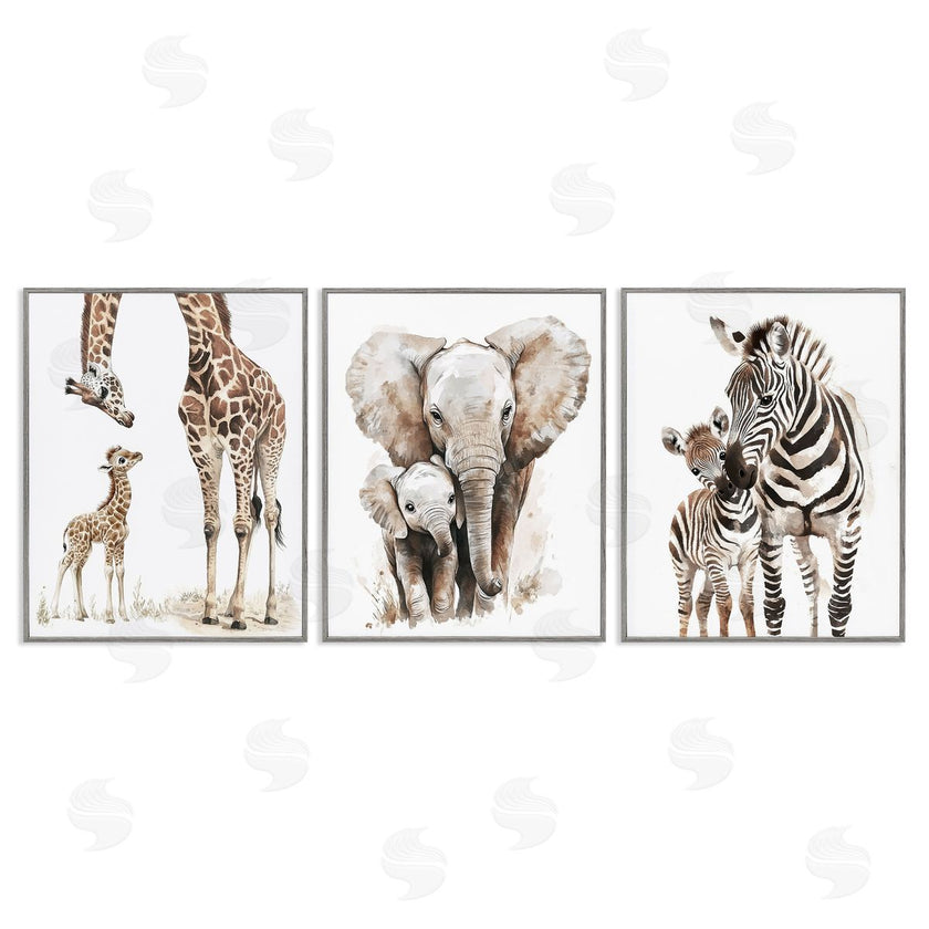 Ramona Murdock | Jungle Animal Babies with Mothers