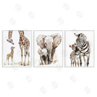Ramona Murdock | Jungle Animal Babies with Mothers