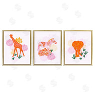 Dina Riddle | Safari Jungle Animal Trio
