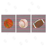 Marcus Prime | Stripes And Sports Balls
