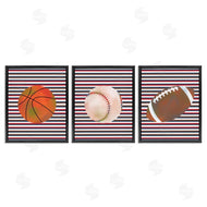 Marcus Prime | Stripes And Sports Balls