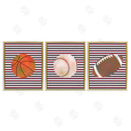 Marcus Prime | Stripes And Sports Balls