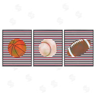 Marcus Prime | Stripes And Sports Balls