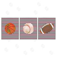 Marcus Prime | Stripes And Sports Balls