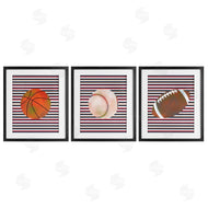 Marcus Prime | Stripes And Sports Balls