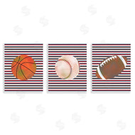 Marcus Prime | Stripes And Sports Balls