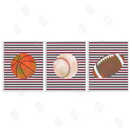 Marcus Prime | Stripes And Sports Balls