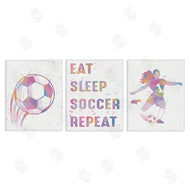 Marcus Prime | Minimal Pastel Girl's Soccer