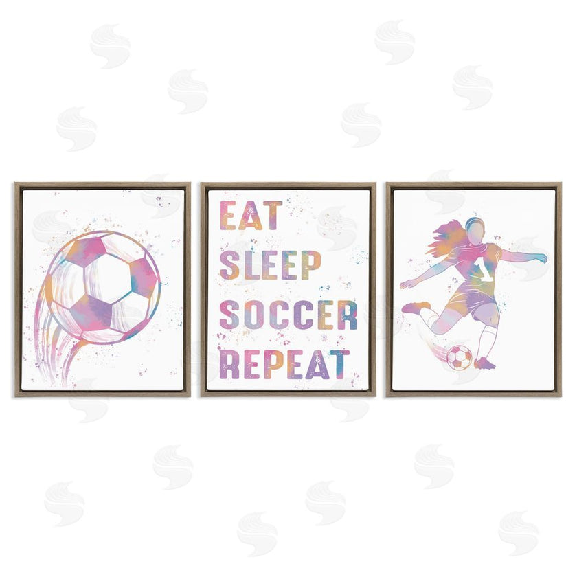 Marcus Prime | Minimal Pastel Girl's Soccer